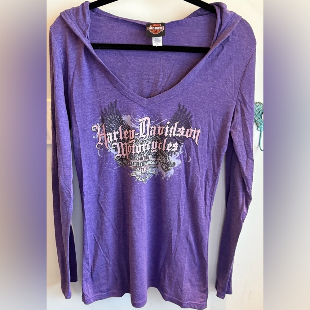Harley-Davidson Purple Women's Top